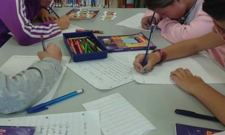 Encuentro con Ana Pomares en el CEIP Joaquín Sorolla