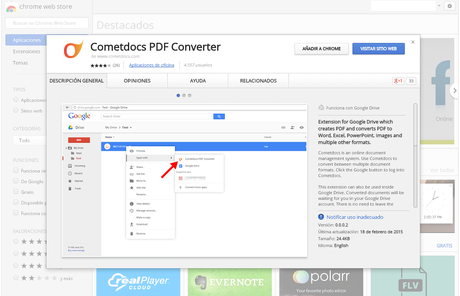 Convierte archivos en PDF de manera fácil y sencilla con Comedocs PDF Converter 