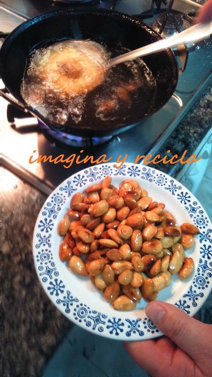 Probando caldo de pollo ecólogico Costa Eco