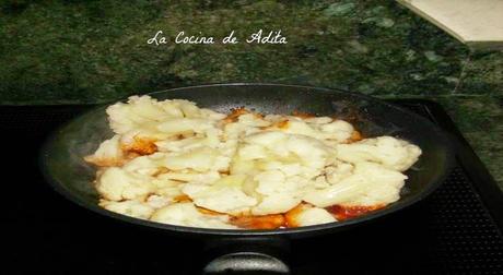 Coliflor rehogada (dieta)