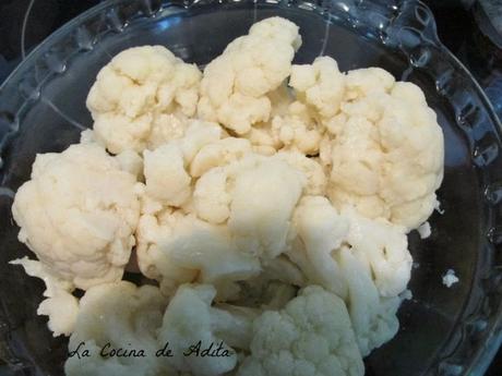 Coliflor rehogada (dieta)