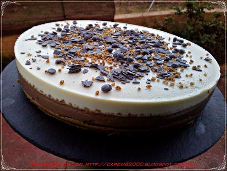 Tarta de 3 chocolates Tarta de 3 chocolates