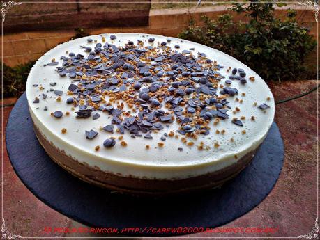 Tarta de 3 chocolates Tarta de 3 chocolates