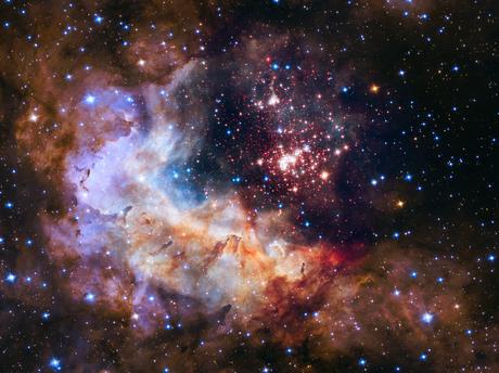 Westerlund 2 – 25 años del Hubble