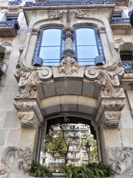 CASA BONAVENTURA FERRER,PASSEIG DE GRÀCIA  Nº.113, A LA BARCELONA D' ABANS, D' AVUI I DE SEMPRE...25-04-2015...!!!