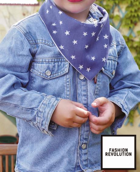 Patrón PDF GRATIS de pañuelo infantil