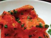 Oreja salsa tomate pimientos