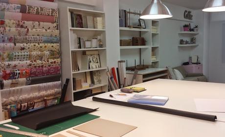 Mi taller de encuadernación y cartonnage en Bilbao.