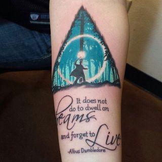 Tattoobooks #1 | Harry Potter.