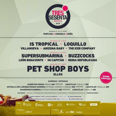 ELLOS Cierran el Cartel del Tres Sesenta Festival 2015