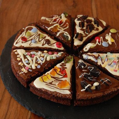 BROWNIE - PIZZA. TODOS A HORNEAR!!