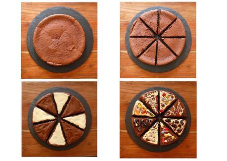 BROWNIE - PIZZA. TODOS A HORNEAR!!