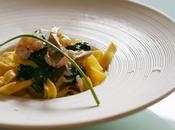 Tagliatelle Espinacas, Setas Gambas