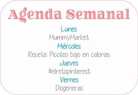 Agenda Semanal 27/04 - 3/05