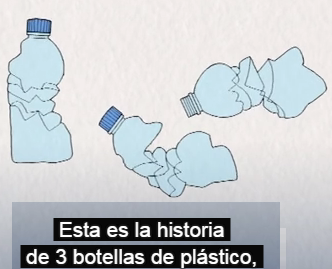 La historia de 3 botellas de plástico. Lección personalizable de TED. Emma Bryce