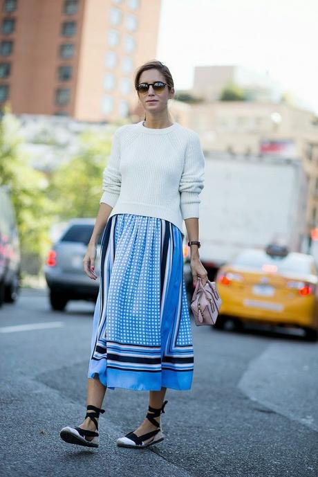 STREET STYLE INSPIRATION; FLAT ESPADRILLES.-