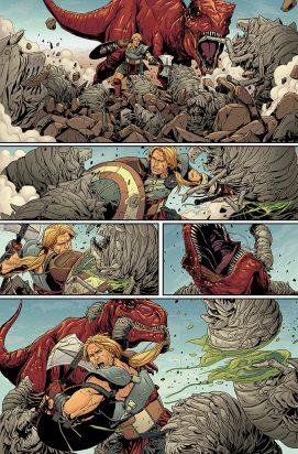 Rampaging WARZONES plagado de letales Hulks. Primera mirada a PLANET HULK # 1!