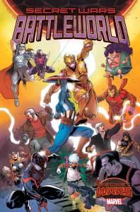 ¡Que comience la batalla! Primera mirara a SECRET WARS: BATTLEWORLD #1