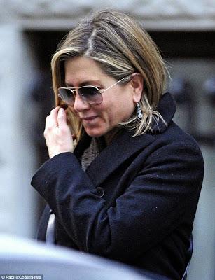 Jennifer Aniston, ayer sábado en Nueva York