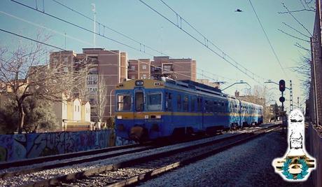 Paso de la UT440 de la AAFM por Fuenlabrada