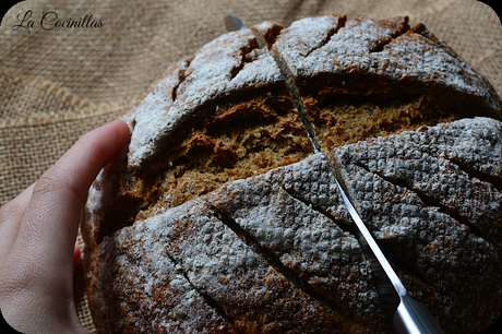 Pan de trigo y centeno con masa madre