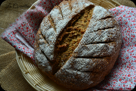 Pan de trigo y centeno con masa madre