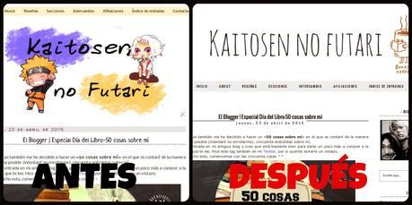 El Blogger | Cambio de diseño o como el blog necesitaba un lavado de cara El Blogger | Cambio de diseño o como el blog necesitaba un lavado de cara