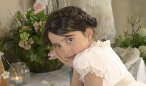 3 opciones de peinados para niñas de comunión para este 2015