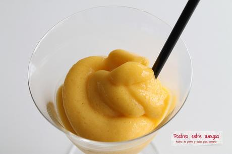 Sorbete de Mango en Thermomix