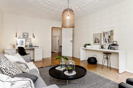 Inspiración Deco: Enamórate del gris en este piso de estilo nórdico