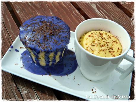 Mug Cake Chocolate Blanco