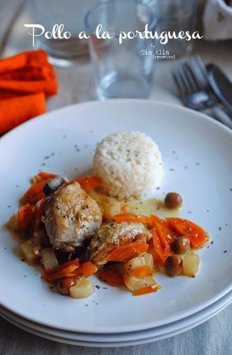 Pollo a la portuguesa para #retotíaalia