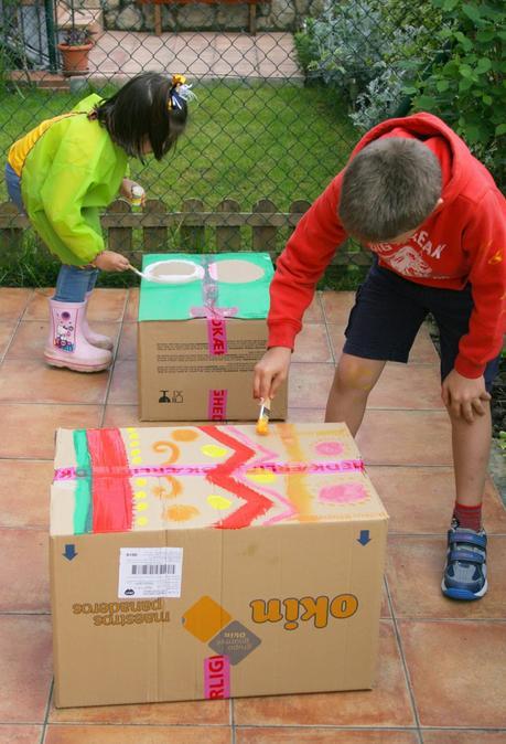 Diy totem de cartón7 Taller de creactividad: Diy totem de cartón7