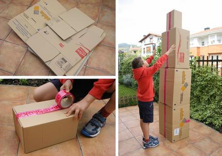 Diy totem de cartón2 Taller de creactividad: Diy totem de cartón2