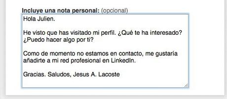 visita perfil en linkedin