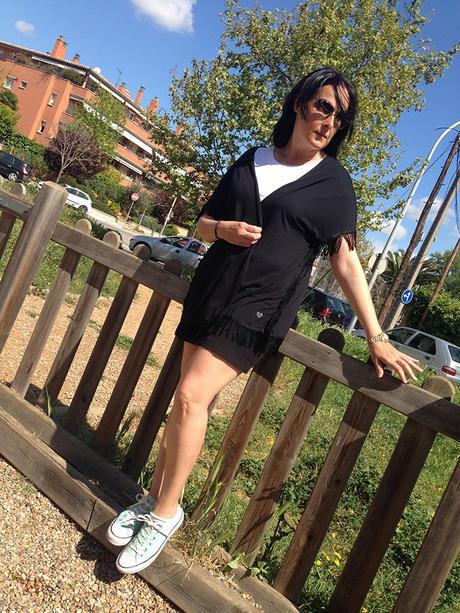 Kimono de flecos kimono de flecos