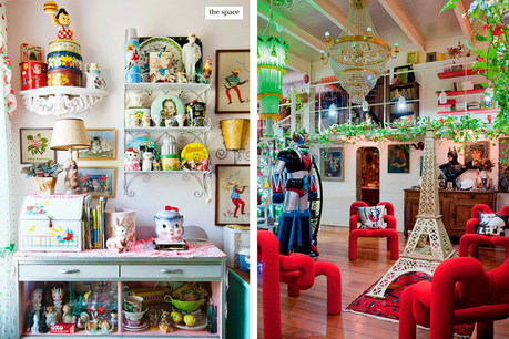 buenos días!!!  comenzamos la semana algo rococó y Kistch a más no poder