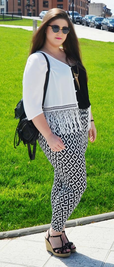 Outfit Of The Day ~ Pantalones estampados! ¡Yo me atrevo con ellos! ~