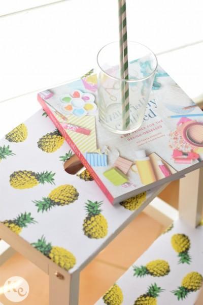 DIY #186. Renovar un taburete de Ikea/ Ikea stool renoval DIY. Ikea hack. Stool renoval