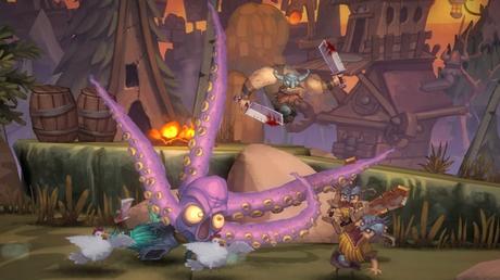 Reparte tortas este verano en un beat'em up con zombies y vikingos