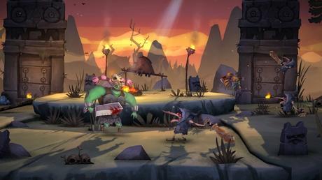 Reparte tortas este verano en un beat'em up con zombies y vikingos
