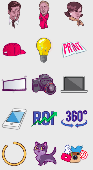 Los emojis de la publicidad