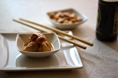 POLLO CON ALMENDRAS (THERMOMIX Y TRADICIONAL):