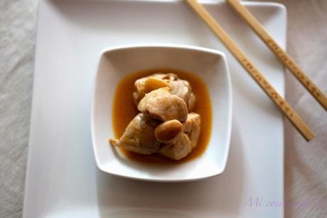 POLLO CON ALMENDRAS (THERMOMIX Y TRADICIONAL):