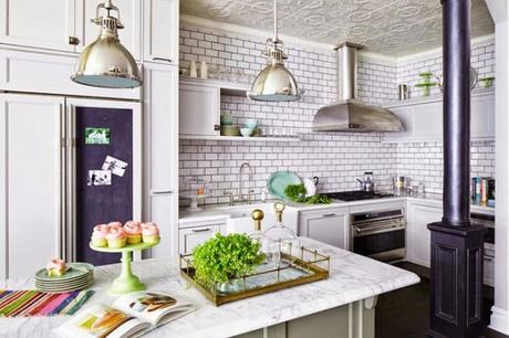 En espacios grandes…todo es por dos Kitchen Ceilling