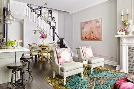 En espacios grandes…todo es por dos General Living