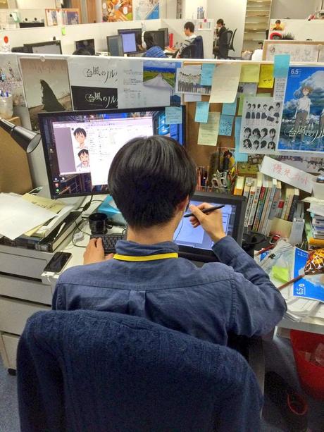 Nuevas imágenes de 'Typhoon Noruda', del animador de Ghibli Yôjirô Arai