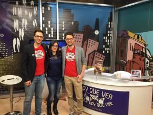 Virginia Mendoza tras la entrevista en InformaciónTV