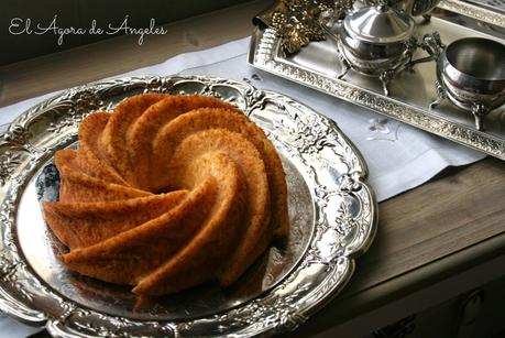 bundt cake de mandarina ,bizcocho de mandarina