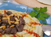 Hummus carne rápido yogur